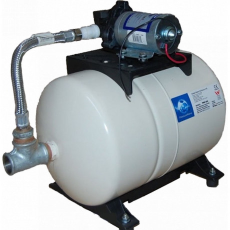 Grupo de Presion Shurflo 2088 con calderin de 20L 12V - Renovables del sur