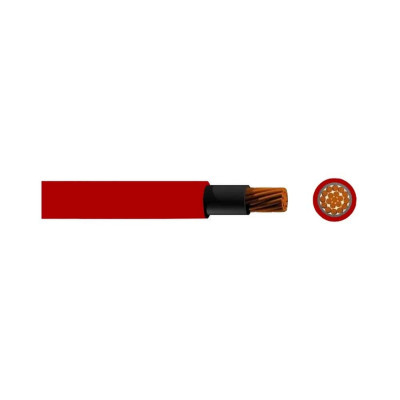 Cable Solar de 6mm Rojo Unipolar