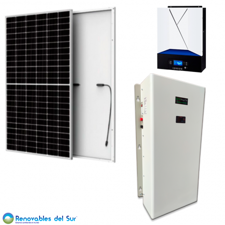 Kit Solar 5000W VM III uso fin de semana - Renovables del Sur