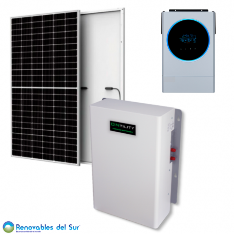 Kit Solar 5000W VM III uso diario premium - Renovables del Sur