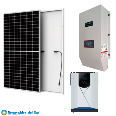 3000W Monocrystalline Solar Kit - Renovables del Sur