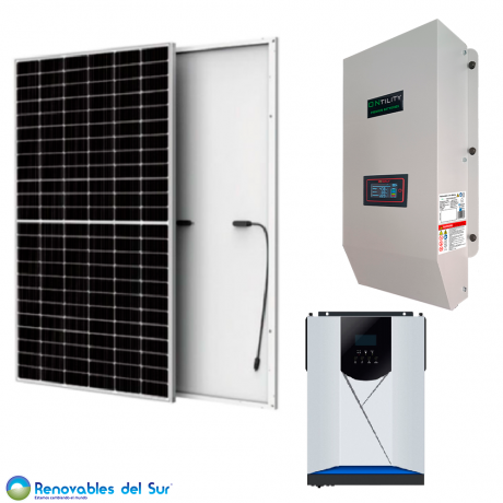 Kit solar 3000W monocristalino - Renovables del Sur