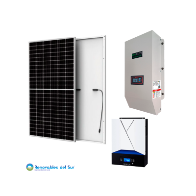 Kit Solar 5000W MKS III uso diario - Renovables del Sur