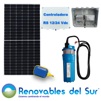 Kit Bombeo Solar RS 9300 12V con Accesorios - Renovables del Sur