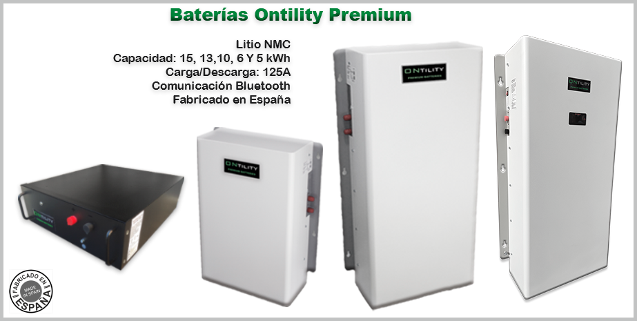 Batería Litio Ontility EB 10KWh 48V De Gran Potencia